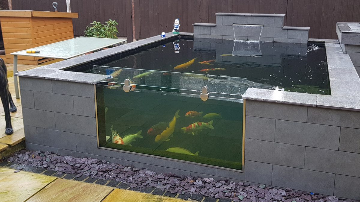 Koi Pond Construction Cheshire - Ponds Northwest Bury